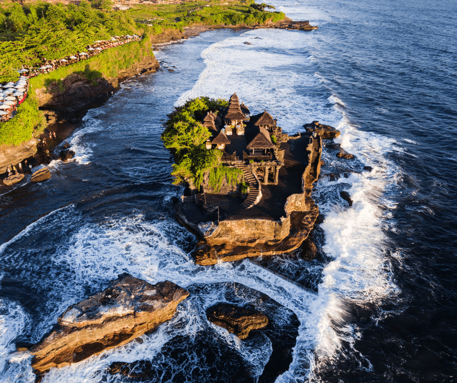 Tempel im Meer